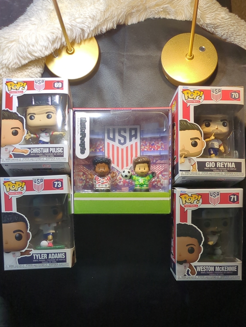Funko Pop! Football Collectables Vinyl Figure - NWT Set Of 5 $100